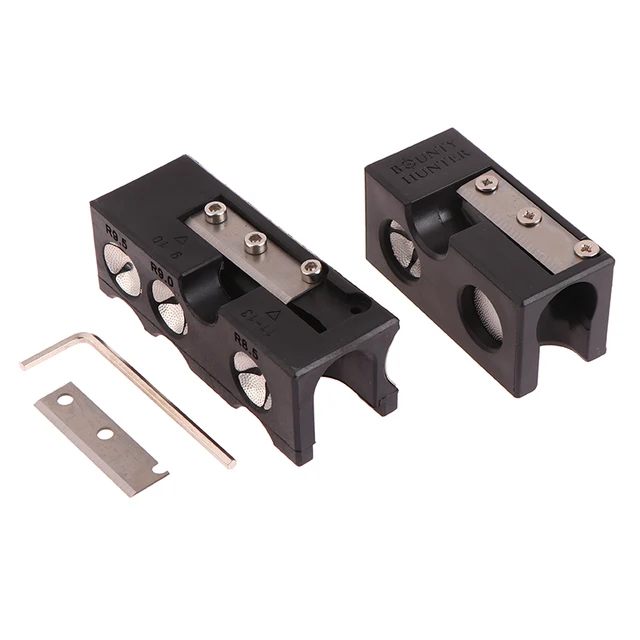 1PCS Billiard Cue Tip Grinding Tool Multifunctional Repair Shaper Snooker Pool Tips Round Cutting Billiard Accessories 1