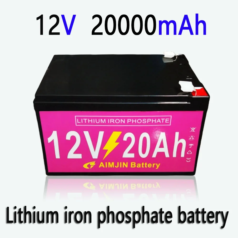 12V 20Ah lithium-ion rechargeable battery pack For power supply of electric vehicles solar street lights and other equipment