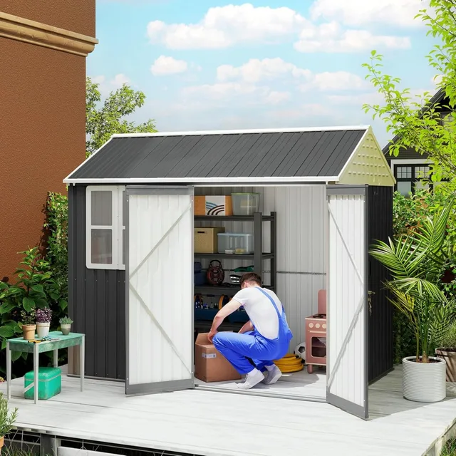 Metal Outdoor Storage Shed 1