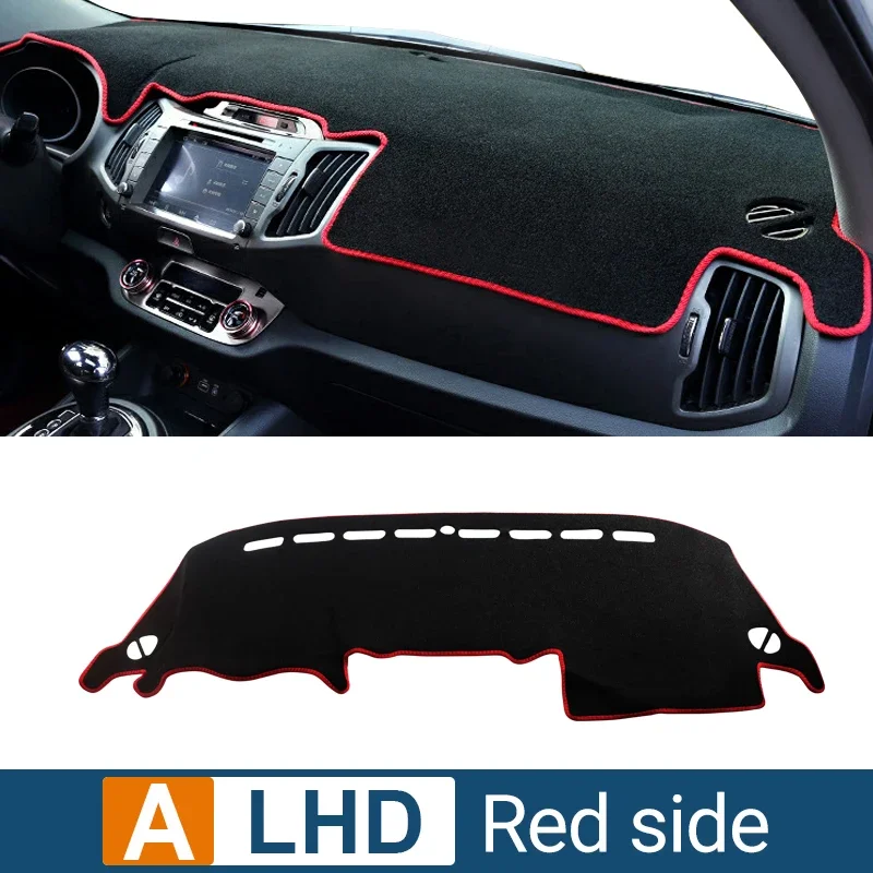 Dashboard Cover Protector - Anti-UV, Light-Absorbing Instrument Panel Mat