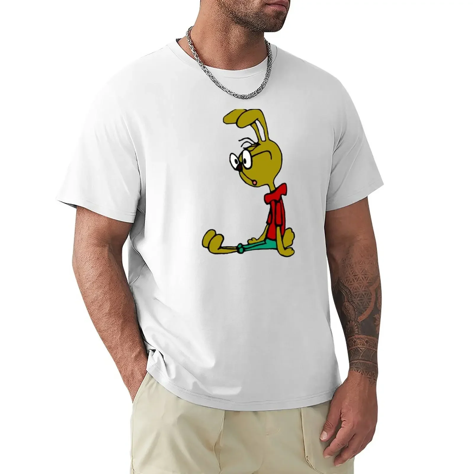 

Винни Пух - Rabbit T-Shirt summer clothes korean fashion men clothings animal prinfor boys boys whites men clothing