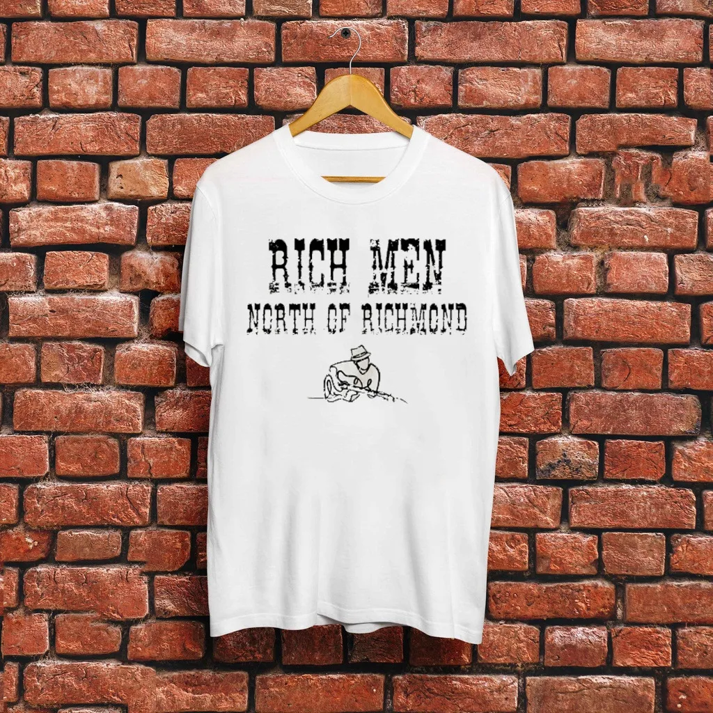 T-Shirt Oliver Anthony Da Uomo Rich North Of Byrd Guitar Fr926