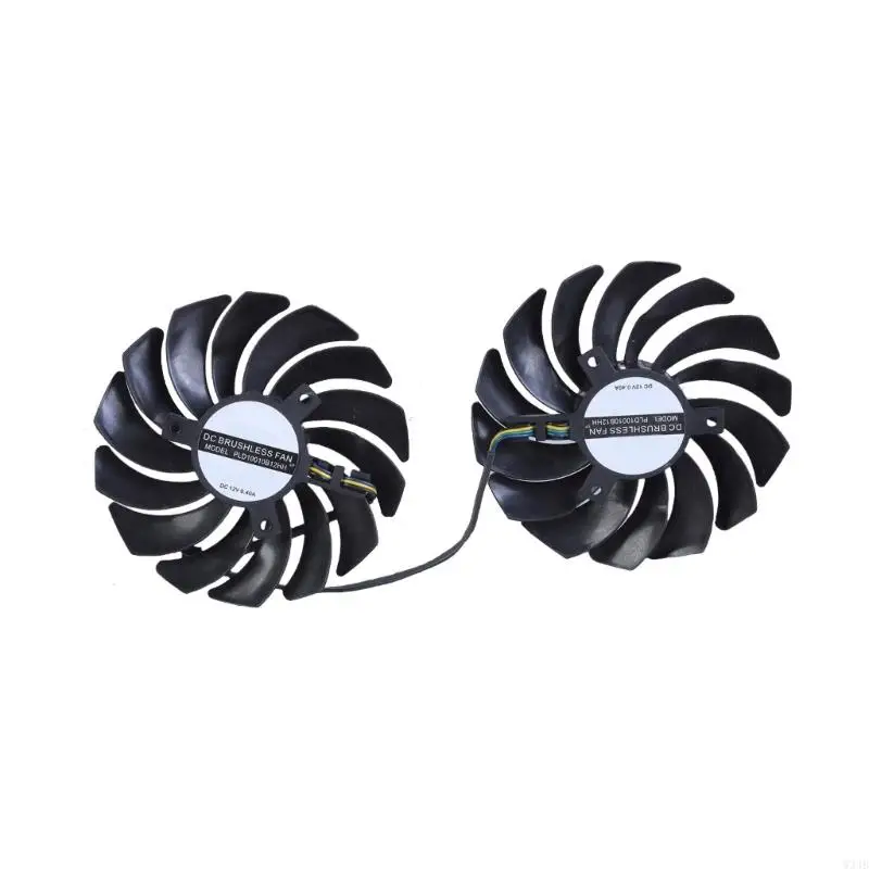 W3JB Effizienter Kühllüfter PLD09210B12HH für RX470 RX480 RX570 GRAFICS CARD 4PIN – Detail 10