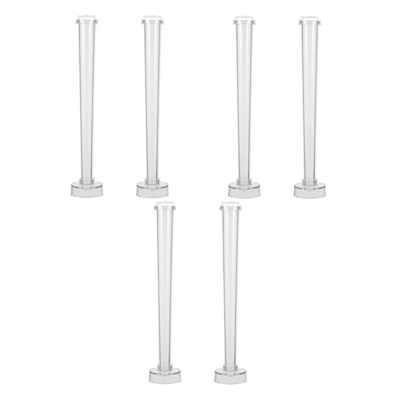 

6 Pcs Silcone Molds Jewelry Resin Molds Molds Tapered Candlesticks Candle Taper Emergency Candle Set