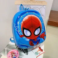 Disney Cartoon Spiderman Boys Children's Backpack Sofia School Bag  Cute Kitty Girl Baby Backpack Cartoon Egg Shell Bags 2