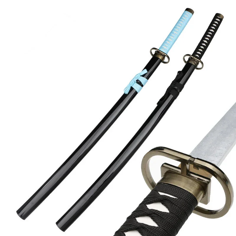Cosplay Anime Bleach Ichimaru Gin Wood Katana Weapon Role Playing Gin