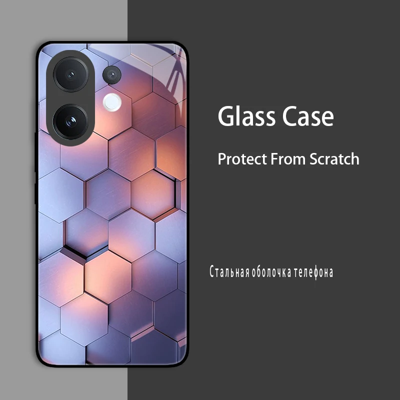 Enhanced Shockproof Tempered Glass & Hard Bumper Protective Case Cover