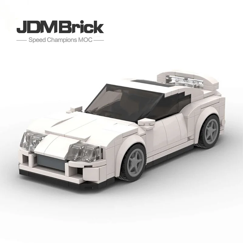 

Domestic building block MOC-109091 car model white series sports car puzzle assembly cool racing gift for men and women