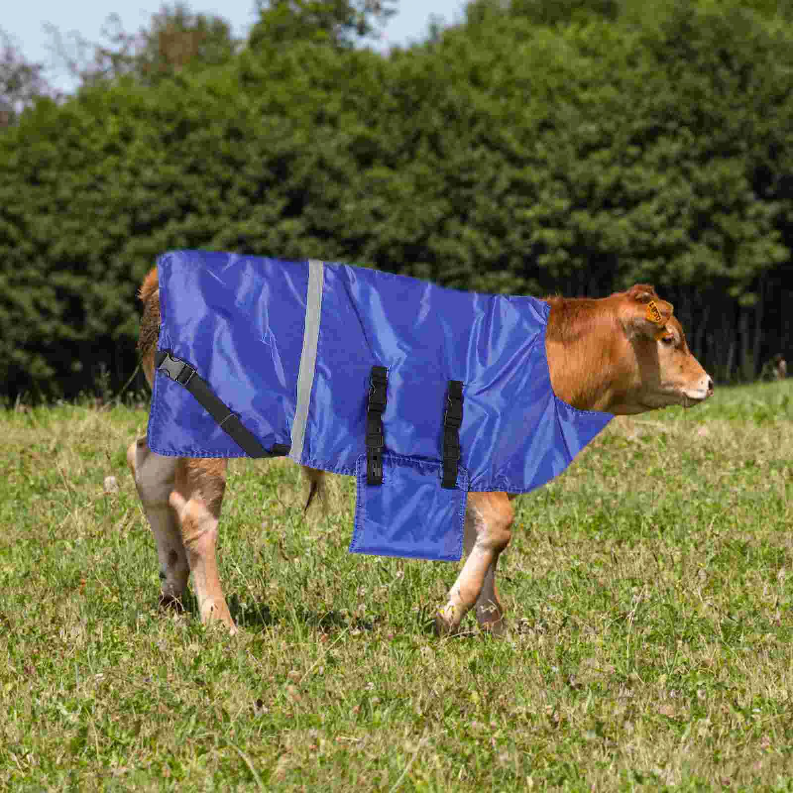 Calf Cold Weather Vest Cow Jacket Coats for Cows Warm Clothes Keep Warming Calves