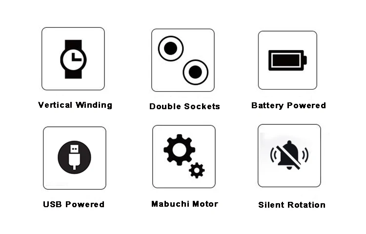 Luxury Automatic Watch Winder Box for Mechanical Watches with USB and Battery Option, M... - SKU LAWW1226 - UGI Packaging