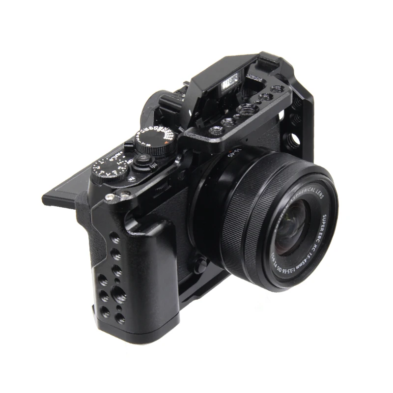 For FUJI X-T30 X-T20 X-T10 Cage Rig Fujifilm Nato Rail Arca With
