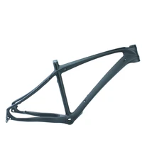 Cadre de vélo de montagne en carbone 27.5ER avec frein à disque, modèle à axe traversant, câblage interne, cadre de vélo en carbone T700 1