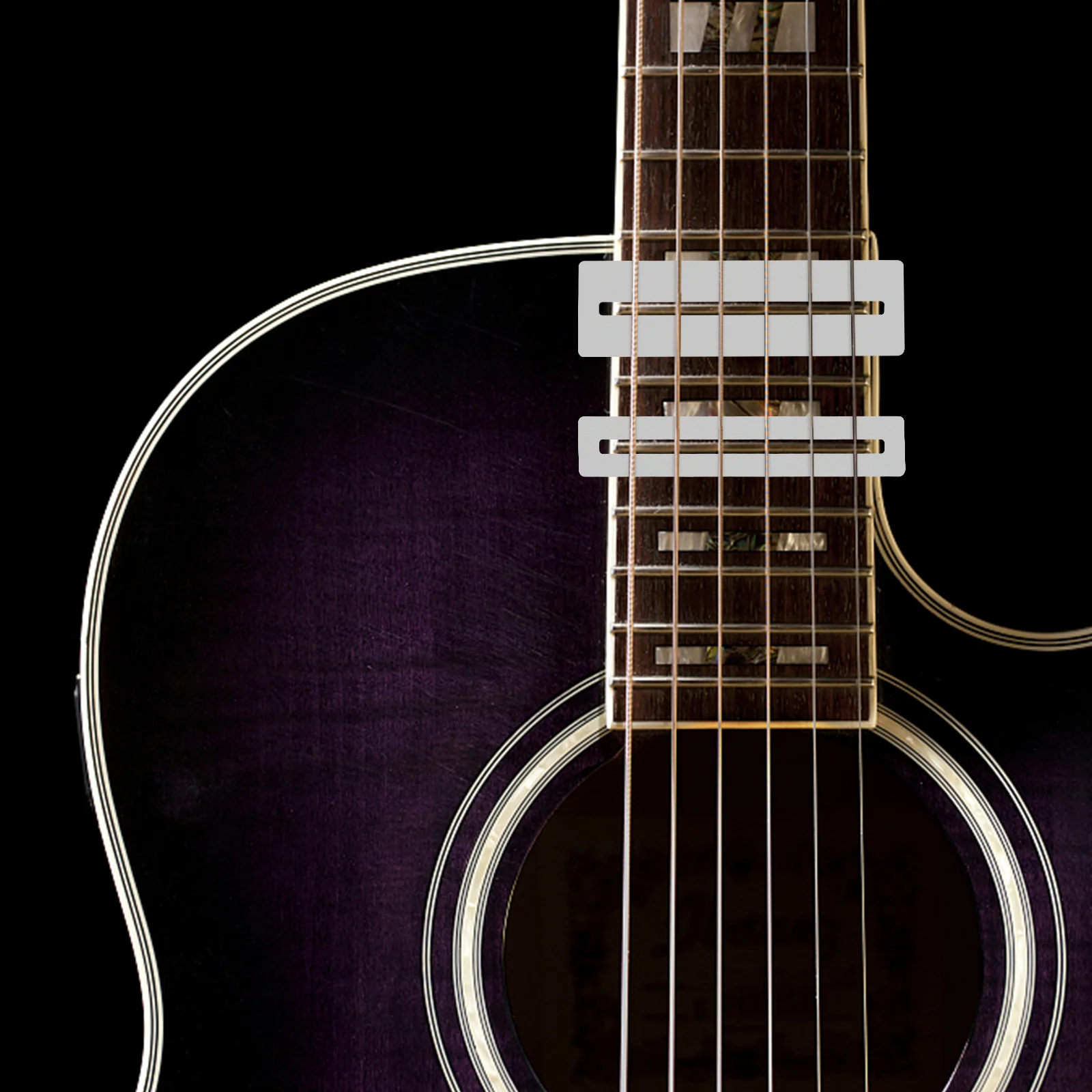 

2 шт. BendableFretboard защита Лада, защита для грифа, гитарная доска из нержавеющей стали, Инструмент Luthier для гитары, баса