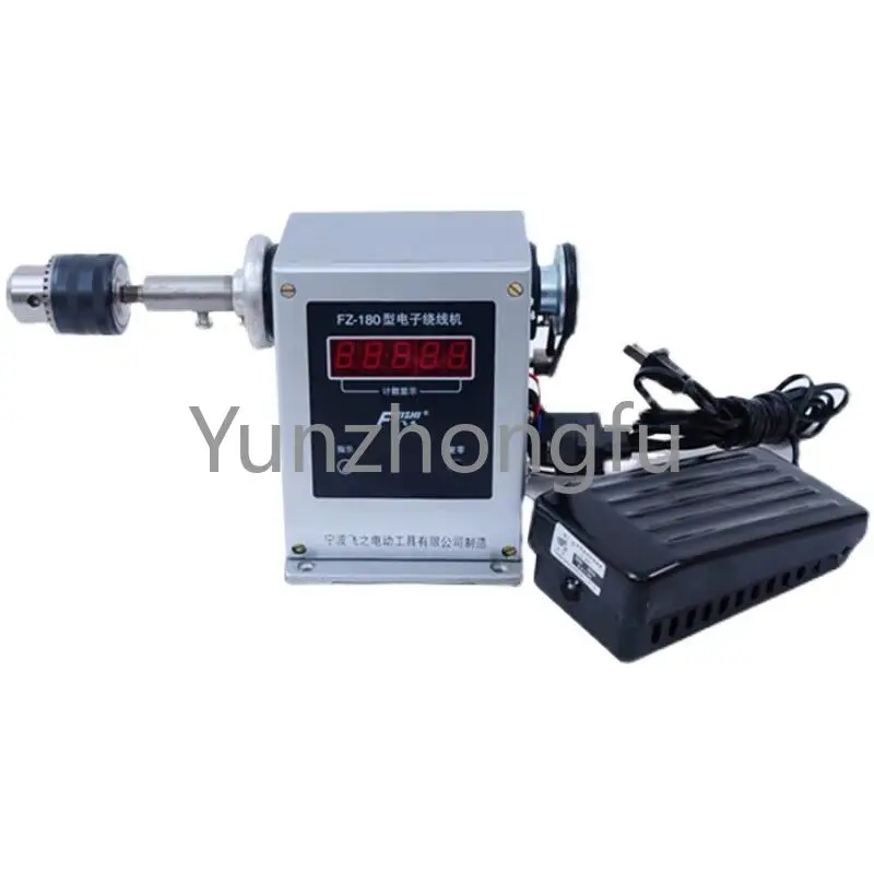 

Winder 0-9999 Count Range Electric counting winding machine Adjustable type semi-automatic winding Tool Industrial high-speed