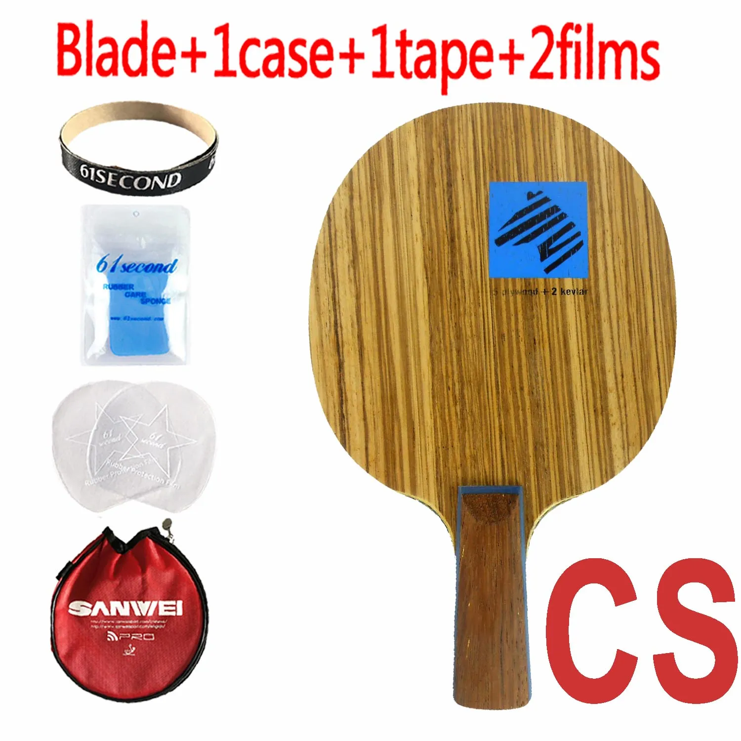 Sanwei Bm7 Bm Bm7 Plywood Kevlar Table Tennis Blade For