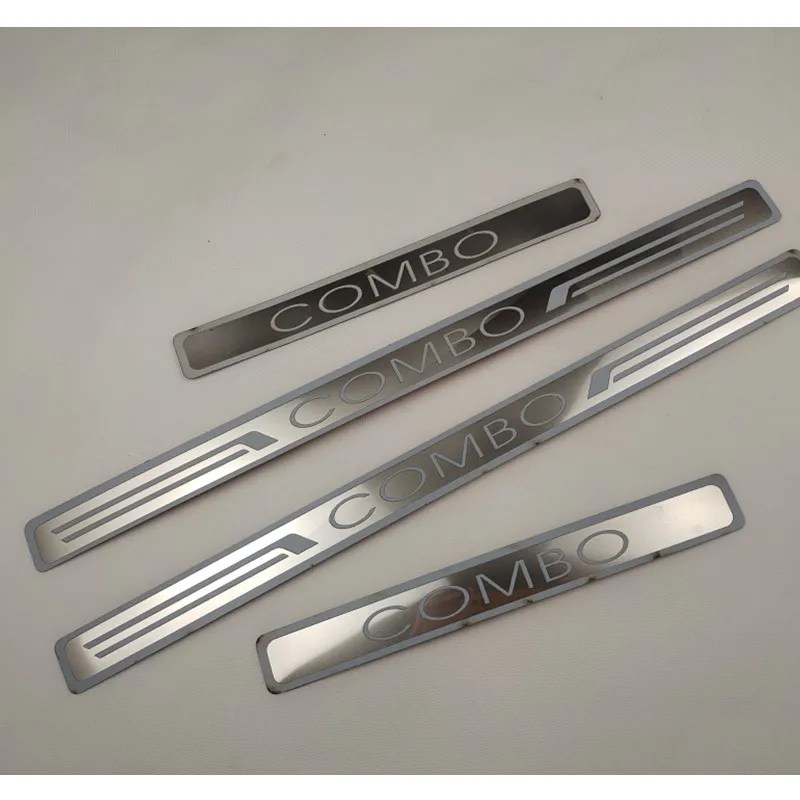 

Автомобильные аксессуары для Opel combo 2018, защитная Накладка на порог, стикер для стайлинга педали, автомобильная отделка порога, 2019 А