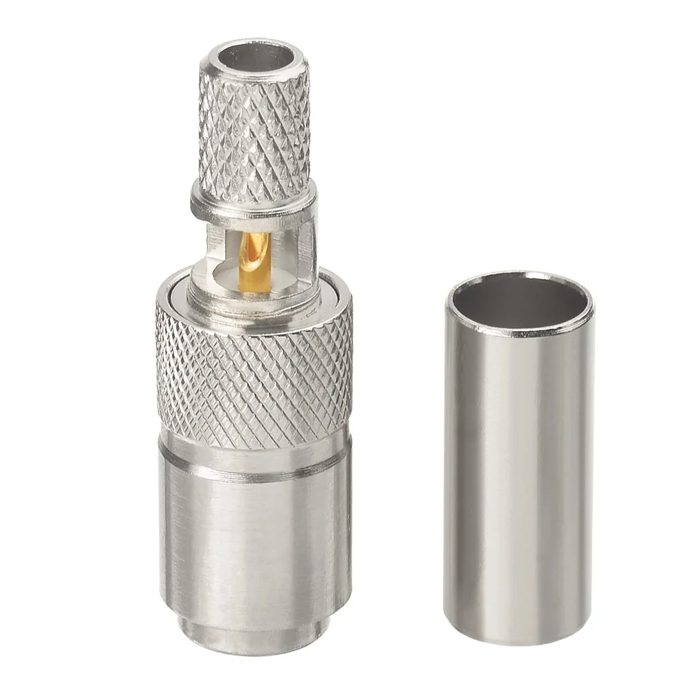 75ohm Male Crimp Solder DIN Connector for 6G SDI Video Camera Cable