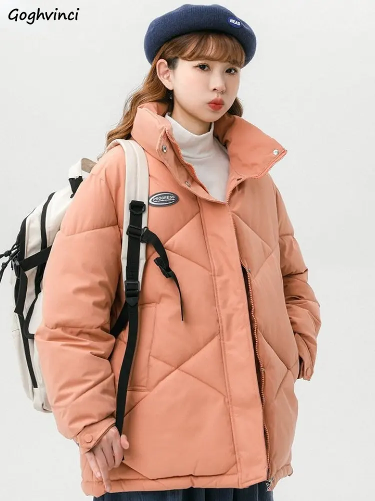 

Парка женская зимняя, нежная, Классическая, модная, теплая, в Корейском стиле, для студентов, повседневная, универсальная, базовая, шикарная верхняя одежда для девушек, плотная