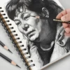 10Pcs/Set Profession Charcoal Wooden Pencil Set Sketch Drawing Soft/Medium/Hard Wood Pencils Artist Student Art Supplies 4
