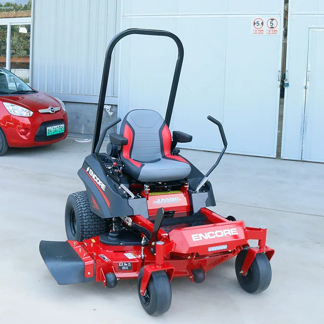 Hot Selling Riding Lawn Mower Tractor With For Grass Cutting 25HP 48 50 62 Inch Ride On Turn Lawn Mower 2