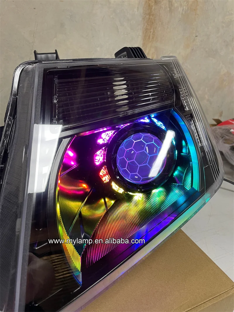 For NISSAN NAVARA D40 Custom LED Projector Headlights-(SPAIN BUILT) 22 - Racext For NISSAN NAVARA D40 Custom LED Projector Headlights-(SPAIN BUILT) - - Racext 21