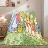 Soft Sherpa Blanket Peter The Rabbit Flannel Blanket for Bedding Room Sofa Soft Blanket Bedspread Home Decor Office Nap 5