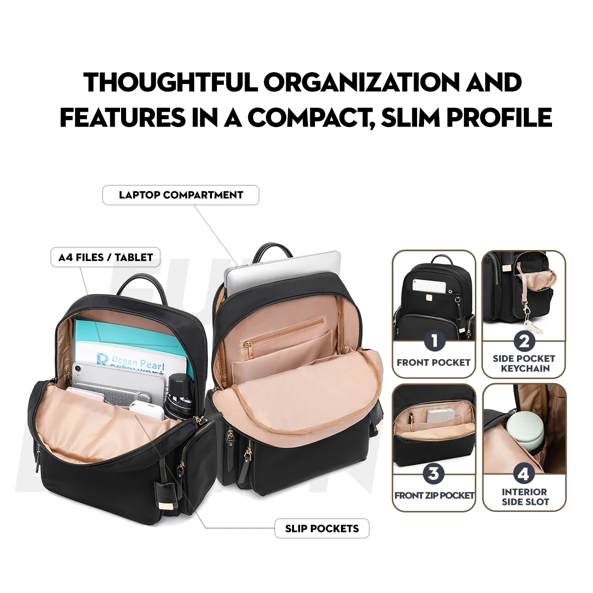 Troika Convertible Laptop Backpack and Tech Organizer | Troikaus.com