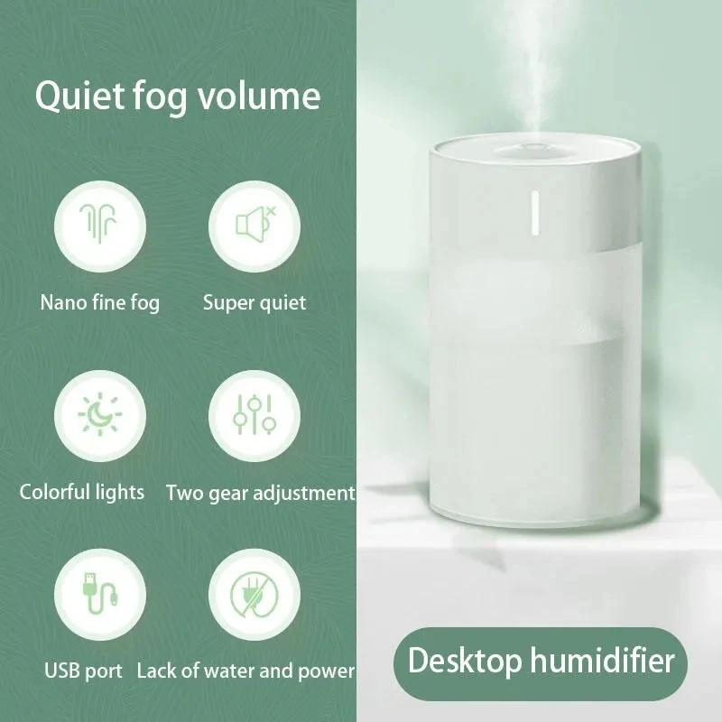 Portable Smart Humidifier for Home Car Oil USB Fresh Aroma Diffuser Mute Diffuser Machine Evaporative Humidifier BEST SELLERS