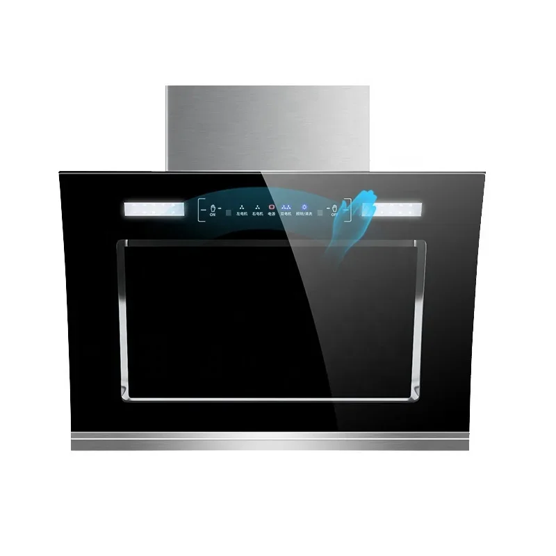 90cm free custom Stainless Steel Chimney household restaurant kitchen chimney appliance range hoods kitchen 3