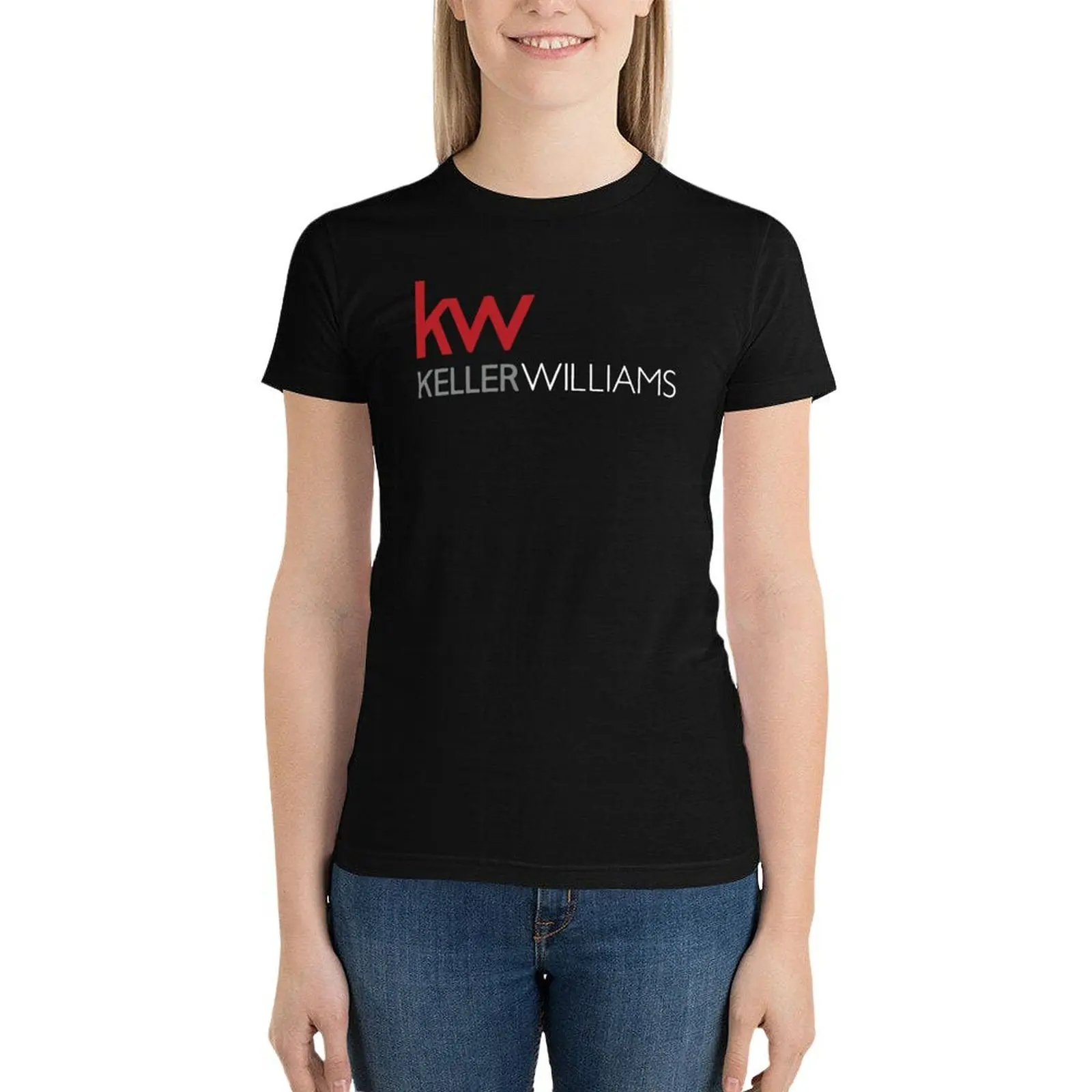 

KELLER WILLIAMS Real Estate Gift T-Shirt cute clothes shirts graphic tees funny workout shirts for Women