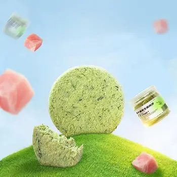 Cat Grass Treats Dried Chew Kitten Biscuits Snacks Toy Freeze Dried Cat Teeth Cleaning Grass Treats for Pet Kitten of Any Age 2