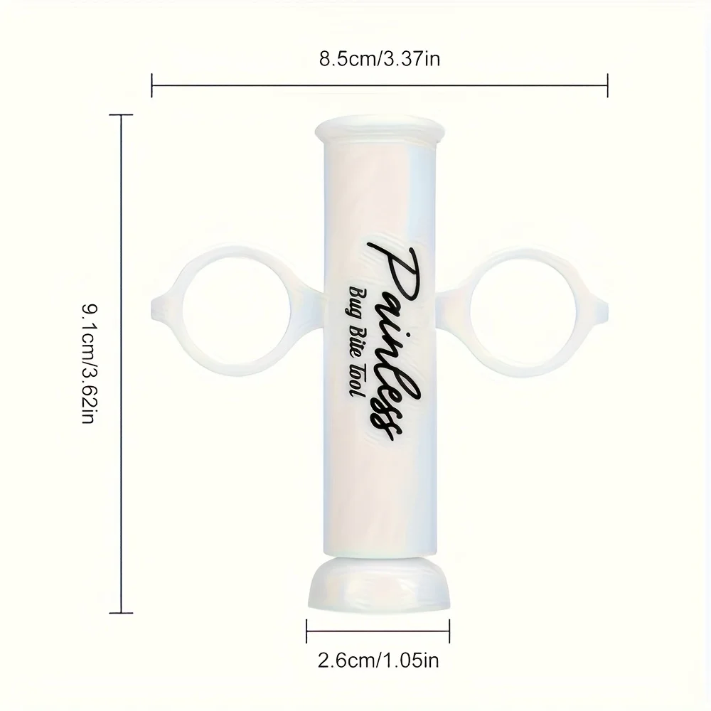 Emergency Venom Extractor Pump Kit Portable ABS-Silicone for Snake Bee Insect Bites Outdoor Survival First Aid  Rescue Design