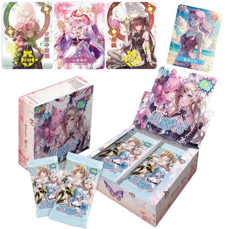 

2024 Newest Flower 2m01 Girls Goddess Story Collection Card Sexy Waifu ACG CCG TCG Booster Box Doujin Toys And Hobby Gift