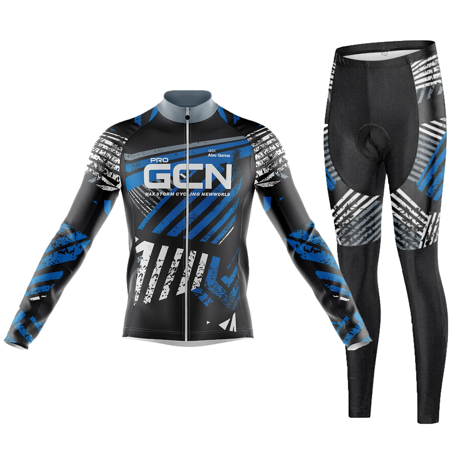 Pro Gcn Team Autumn Cycling Jersey Set Bib Pants Ropa Mountain Bike