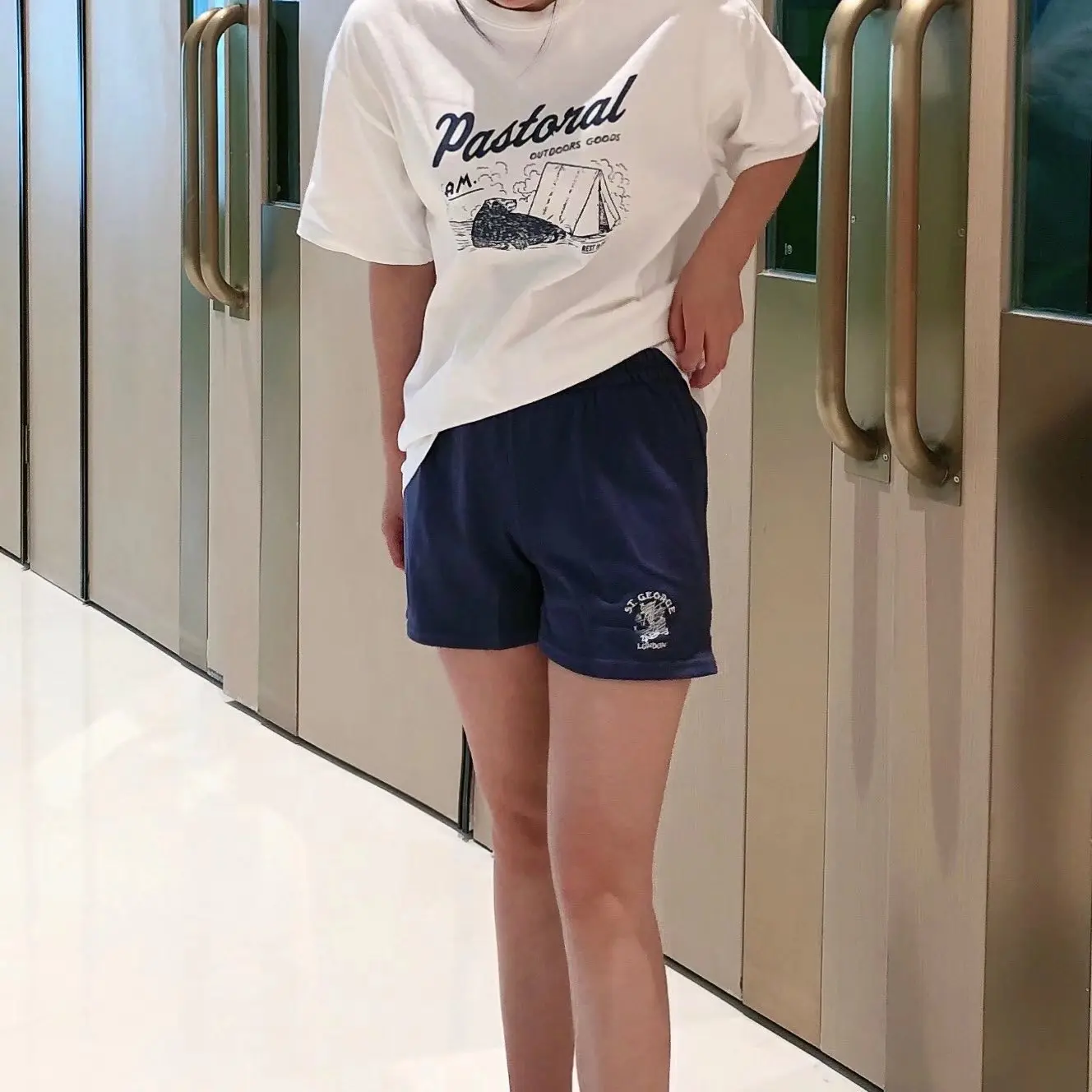 Short Women 2021 Summer Brandy Beach Casual London Y2k Graphics Female Elastic Skinny Slim Cotton Shorts Harajuku Korean Style american eagle shorts