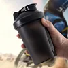 Hot 1-7PCS 400ML Blender Shaker Bottle with Scale Protein Shakes Leakproof for Powder Workout Gym Sport Mixing Cup Water Bottle 2