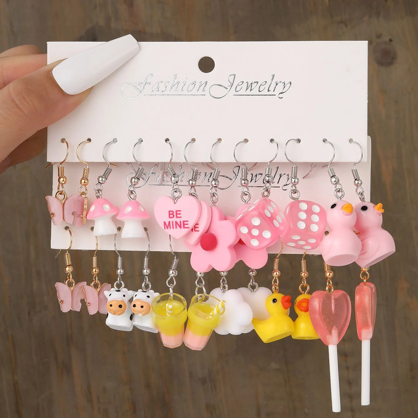 Acrylic Earrings Y2K Fashion for Women