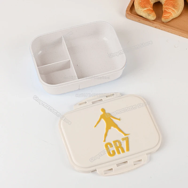 CR7 Football Player Bento Lunch Box - Cristiano Ronaldo Kids Gift