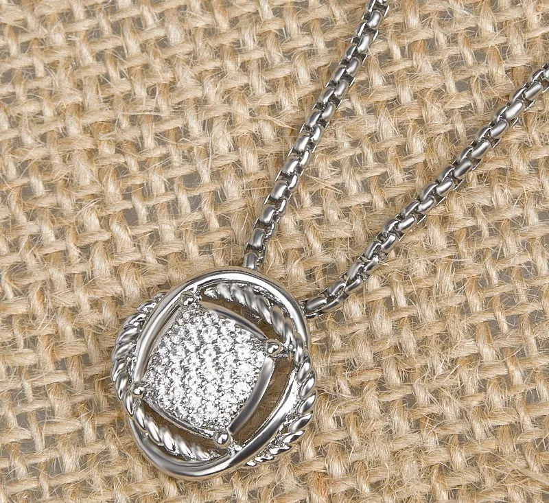 Fashionable European and American square earrings with zircon button thread inlay