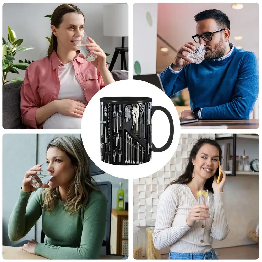 Vice Scripts, Sockets, and more - Ceramic Black Mug 