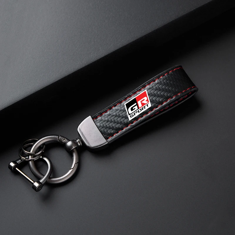 Auto Leather Keychain Key Ring Accessory