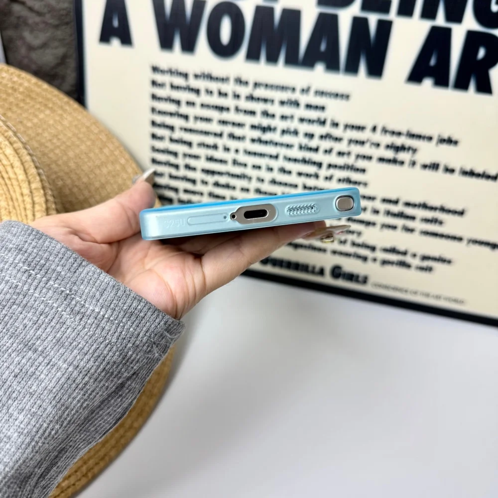 Translucent Matte Magnetic Shockproof Phone Case with Wireless Charging Compatibility