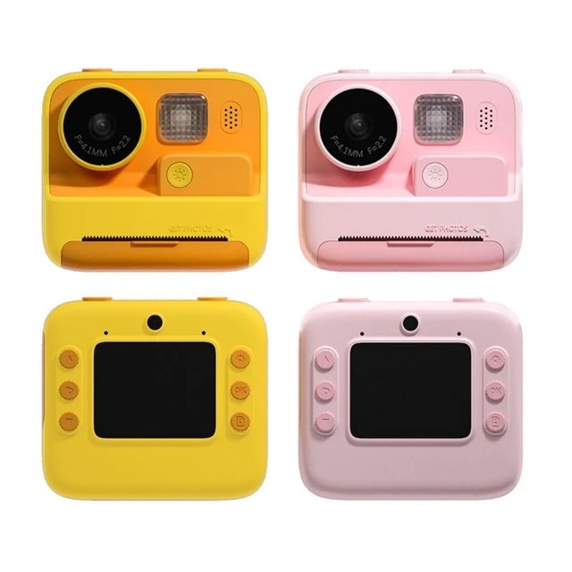 Instant Print Camera for Kids Selfie Video Digital Camera with Paper Film  Girls Boys Children Mini Learning Toy Gifts - AliExpress