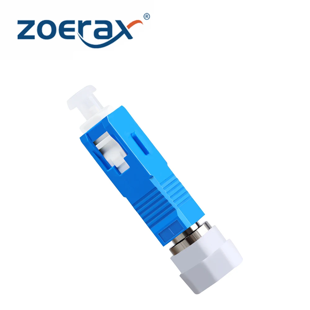 ZoeRax SC Male to FC Female UPC Simplex Fiber Optic Adapter FTTP Optical Patch Cord Pigtail Docking Connector for Red Light Pen