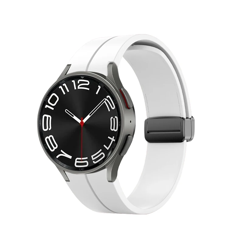 Magnetic Buckle Silicone Watch Strap