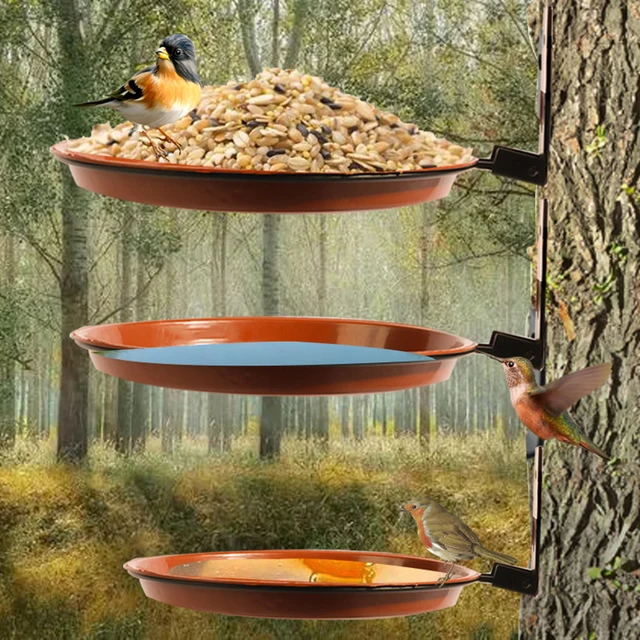 Confrontal Bird Feeder Type, Outdoor Pet, Graines d'oiseaux, Mangeoire pour  aliments, Arbre, Collations de jardin, Support E27 - AliExpress