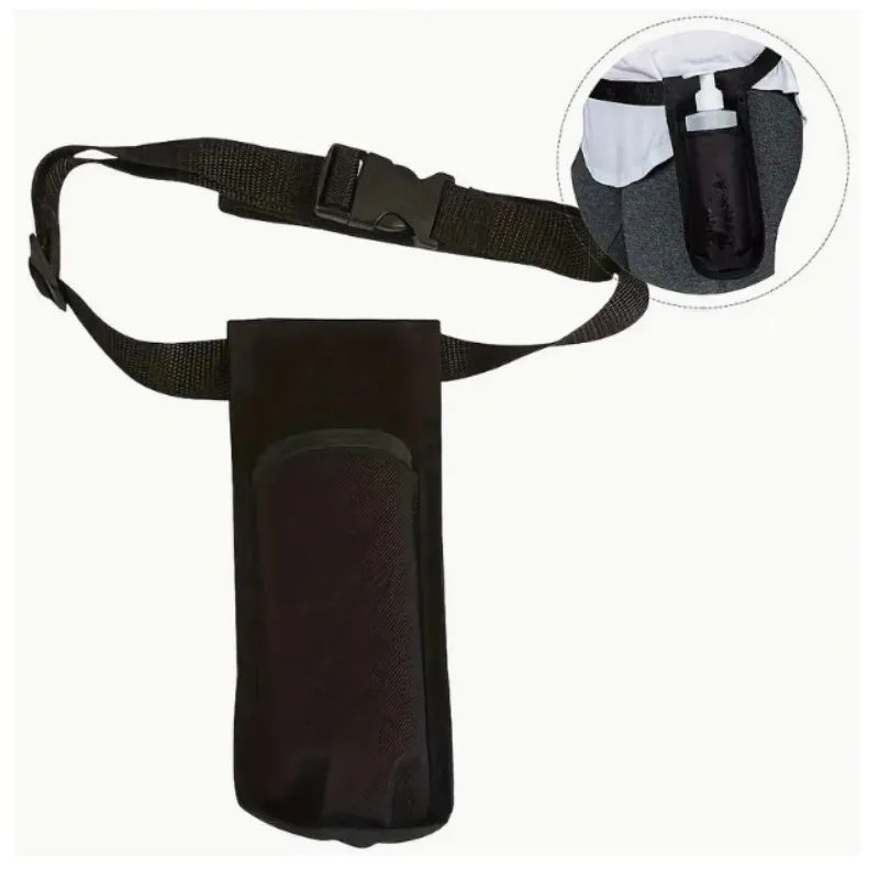 Adjustable Massage Oil Waist Holster Hands-Free Belt with One-Touch Buckle Lightweight Portable for Professional Therapists