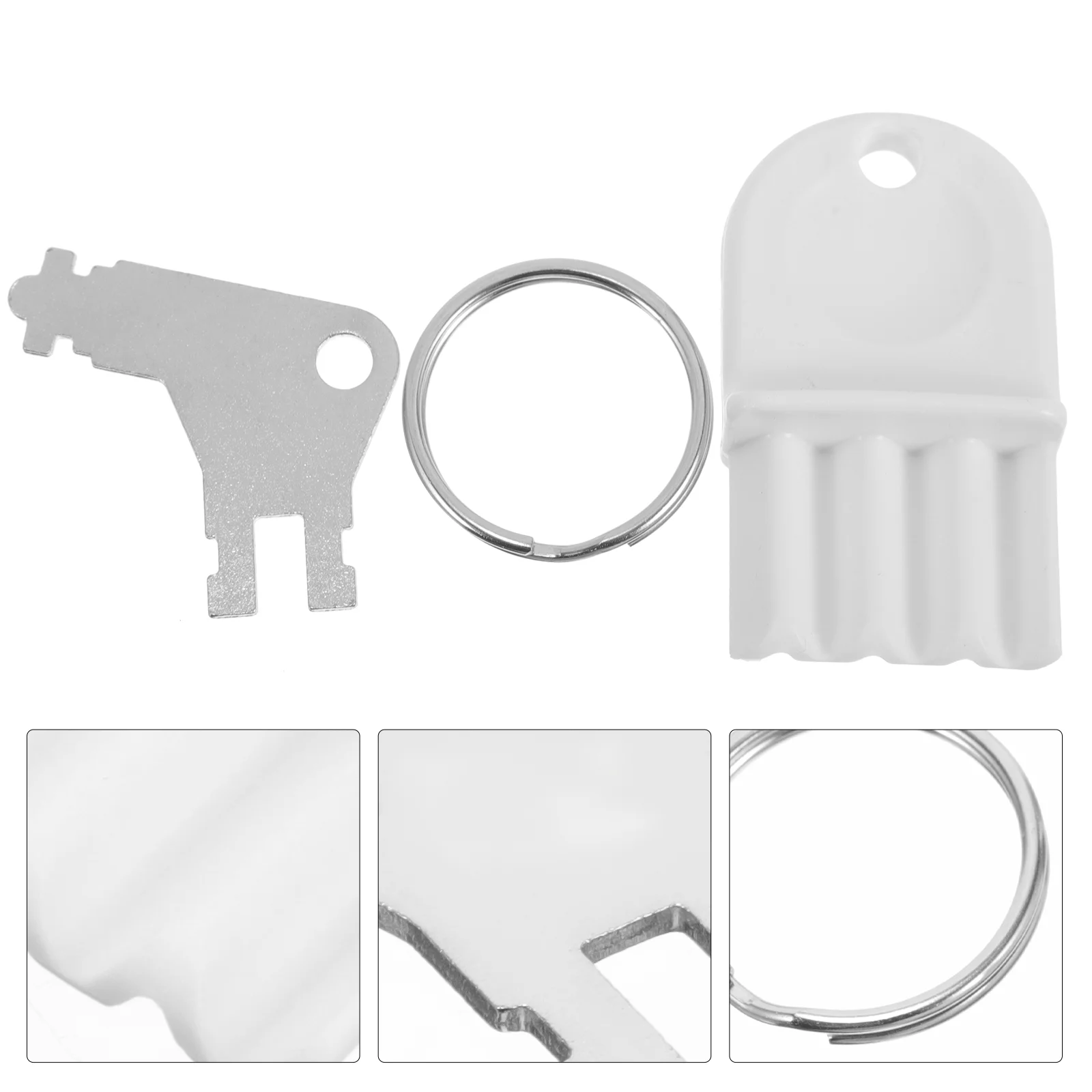 

2 Sets Toilet Tissue Paper Towel Key Key Universal Pick up Commercial Keys Replacement