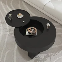 Table basse tendance nordique, design italien moderne, gain de place, avec rangement, Mesa De Centro Sala, meubles de salon 3