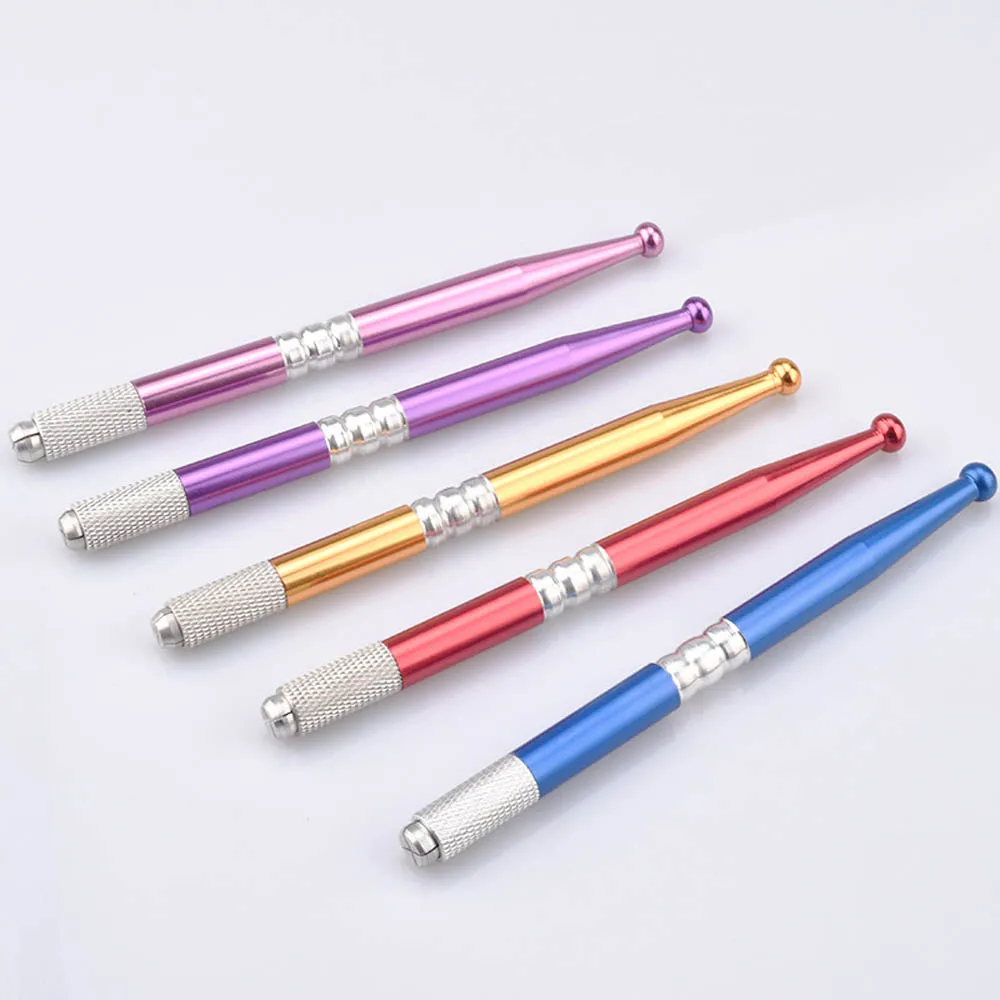 

2PCS Microbalding Pen permanent Makeup Tools For Eyebrow Liner Lips Beauty